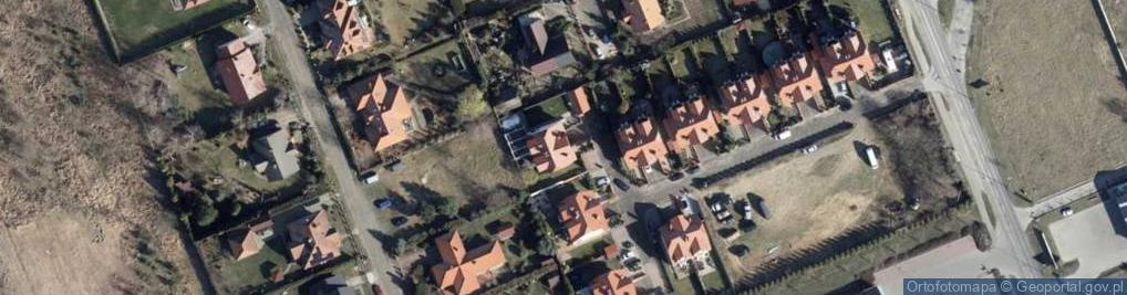 Zdjęcie satelitarne Tytanitowa ul.