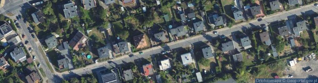 Zdjęcie satelitarne Tysiąclecia ul.