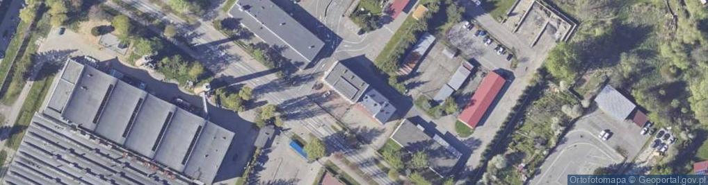 Zdjęcie satelitarne Tysiąclecia ul.