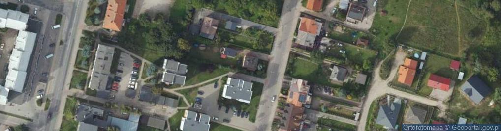 Zdjęcie satelitarne Tysiąclecia ul.