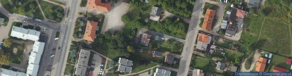 Zdjęcie satelitarne Tysiąclecia ul.