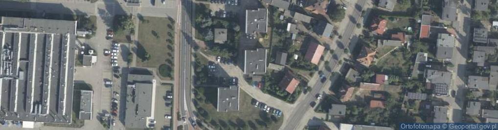 Zdjęcie satelitarne Tysiąclecia ul.