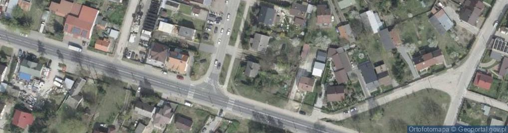 Zdjęcie satelitarne Tysiąclecia ul.