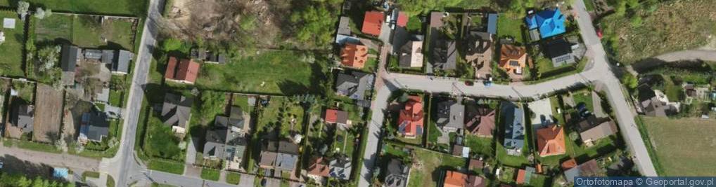 Zdjęcie satelitarne Tymiankowa ul.