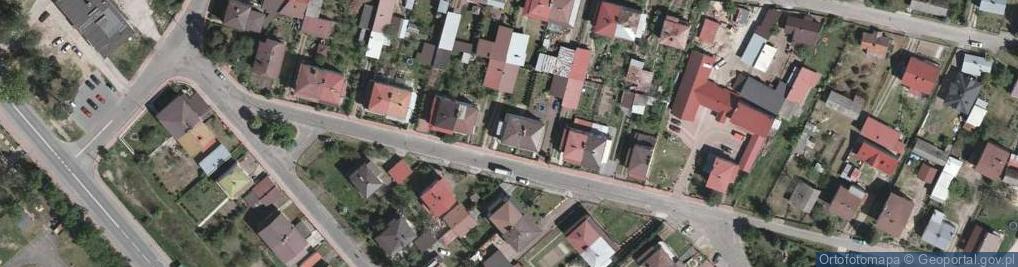 Zdjęcie satelitarne Tysiąclecia ul.