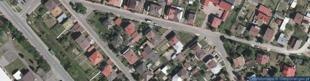Zdjęcie satelitarne Tysiąclecia ul.