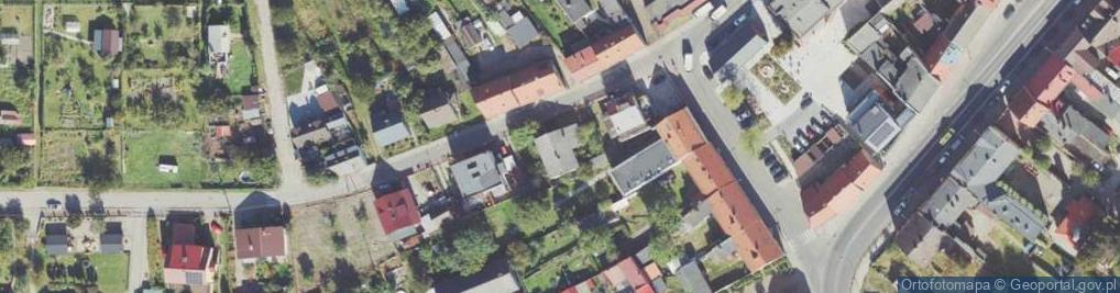 Zdjęcie satelitarne Tylna ul.
