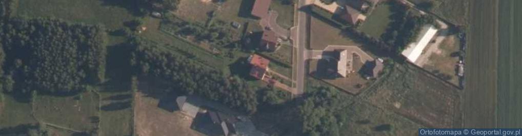 Zdjęcie satelitarne Tyble ul.