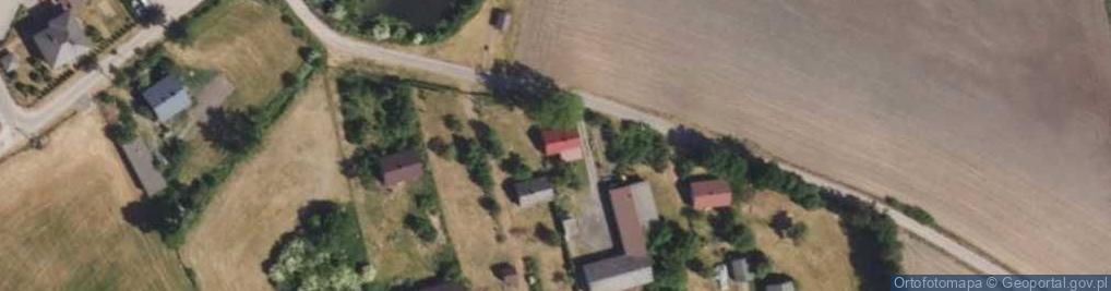 Zdjęcie satelitarne Tybory-Trzcianka ul.