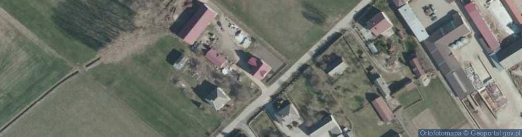 Zdjęcie satelitarne Tybory-Wólka ul.