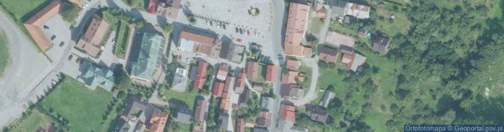 Zdjęcie satelitarne Tymbark ul.