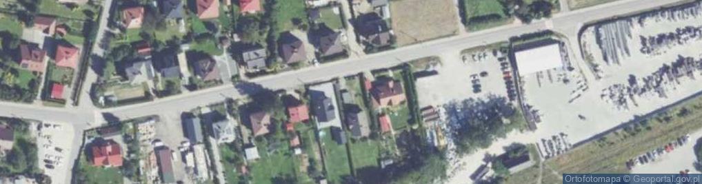 Zdjęcie satelitarne Tymbark ul.