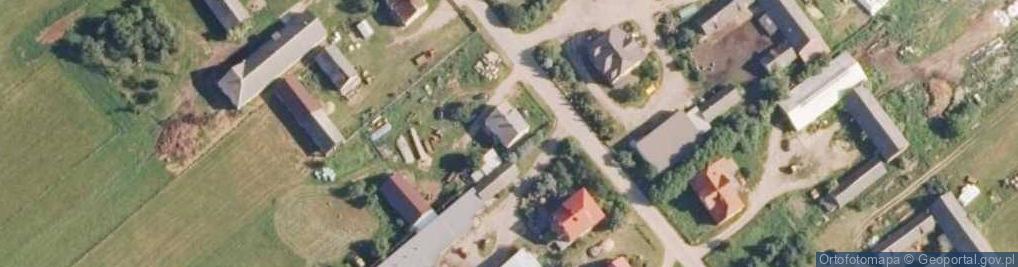 Zdjęcie satelitarne Tyszki-Łabno ul.