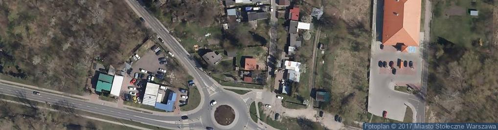 Zdjęcie satelitarne Tytułowa ul.