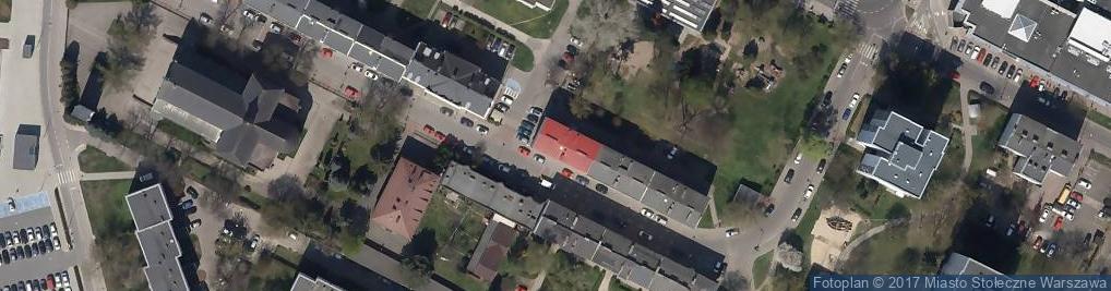 Zdjęcie satelitarne Tykocińska ul.