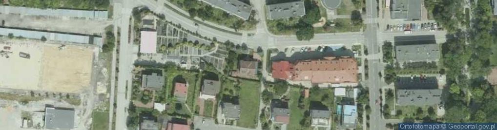 Zdjęcie satelitarne Uchnasta ul.
