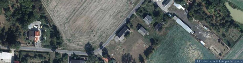 Zdjęcie satelitarne Uciąż ul.