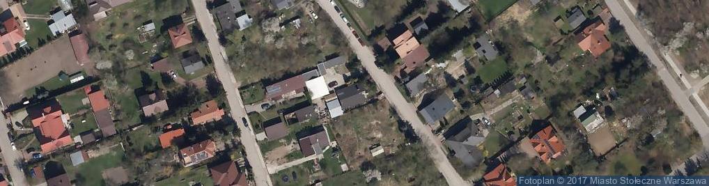 Zdjęcie satelitarne Uczniowska ul.