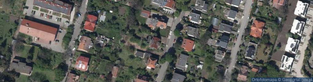 Zdjęcie satelitarne Uczniowska ul.