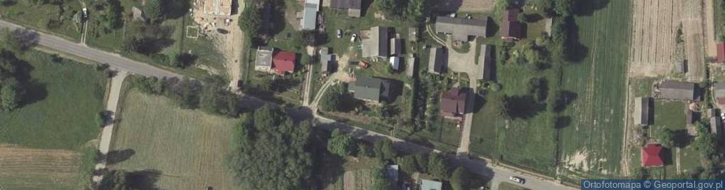 Zdjęcie satelitarne Udrycze-Koniec ul.
