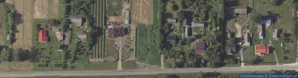Zdjęcie satelitarne Udrycze-Koniec ul.