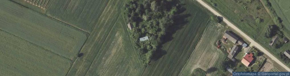 Zdjęcie satelitarne Udrycze-Koniec ul.