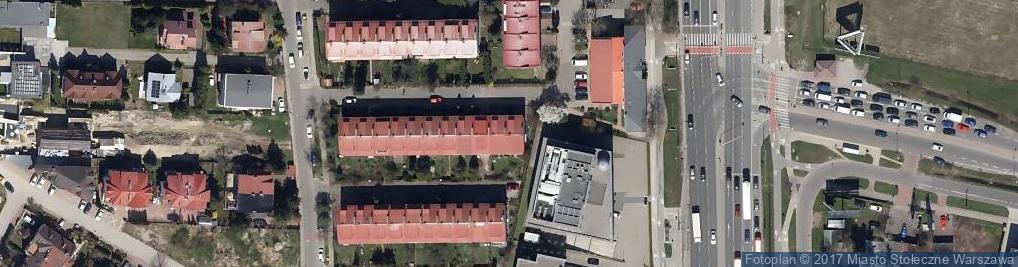 Zdjęcie satelitarne Uhrocie ul.