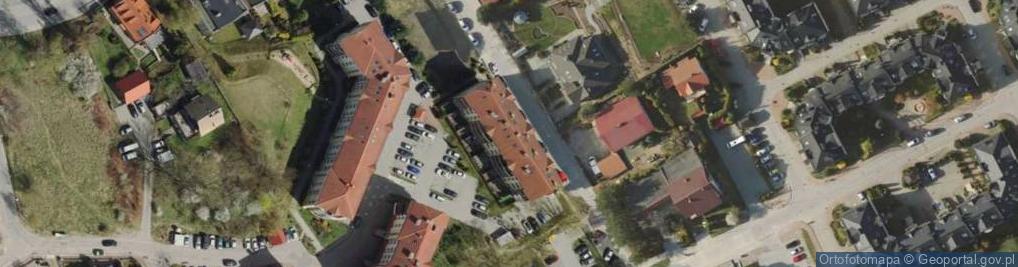 Zdjęcie satelitarne Ujeścisko ul.