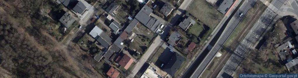 Zdjęcie satelitarne Ujście ul.