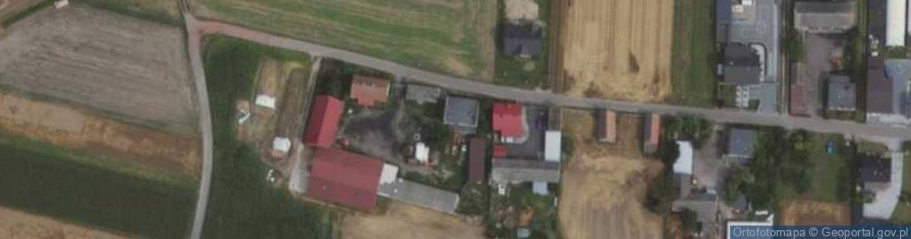 Zdjęcie satelitarne Ujazd-Huby ul.