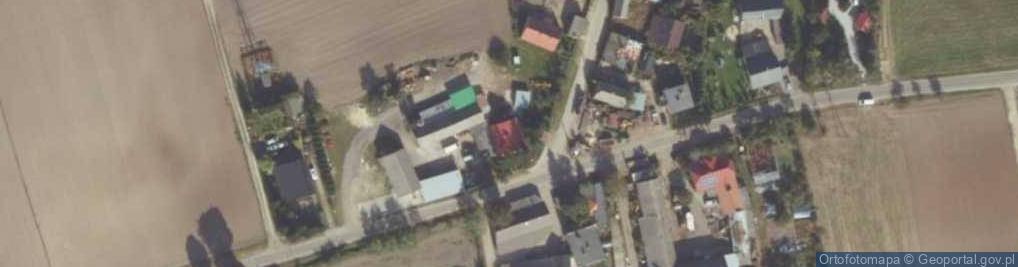 Zdjęcie satelitarne Ujazdowo ul.