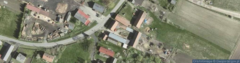 Zdjęcie satelitarne Ujeździec Mały ul.