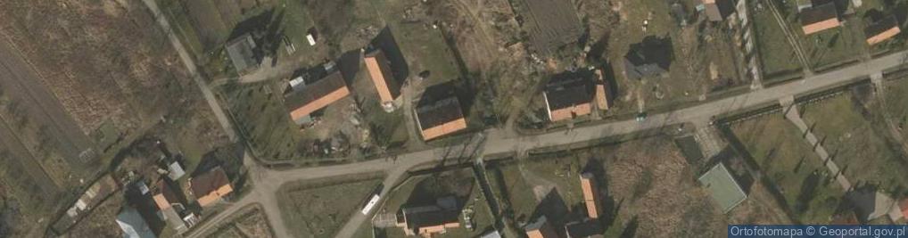 Zdjęcie satelitarne Ujów ul.