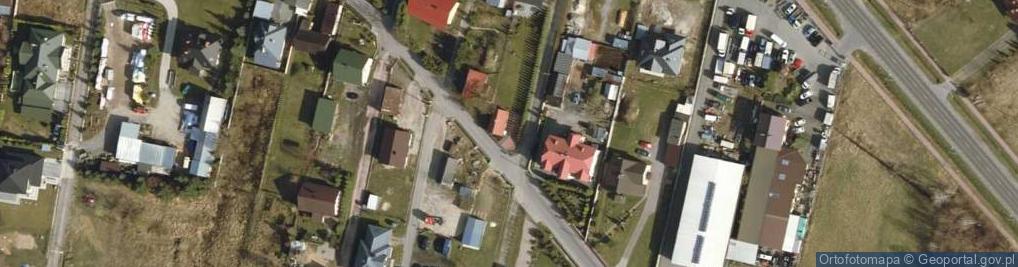 Zdjęcie satelitarne Ujrzanów ul.