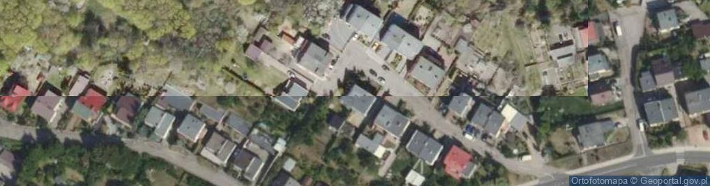 Zdjęcie satelitarne Ukośna ul.