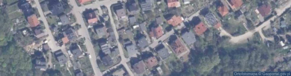 Zdjęcie satelitarne Ukośna ul.
