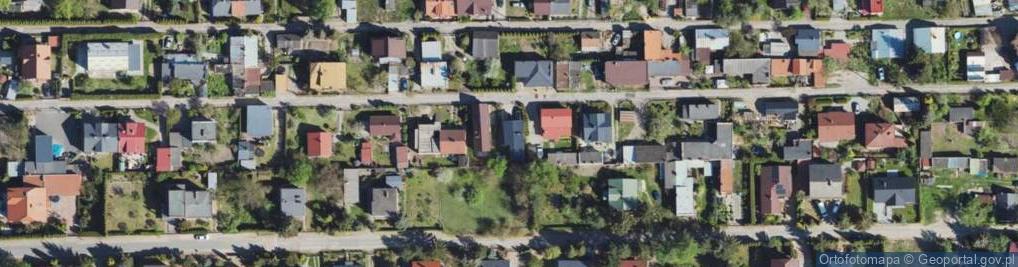 Zdjęcie satelitarne Ułańska ul.