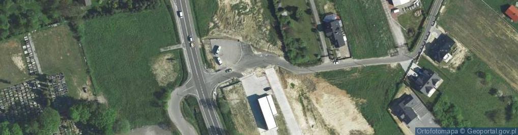 Zdjęcie satelitarne Ulubiona ul.
