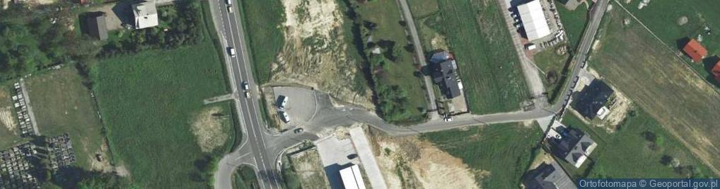 Zdjęcie satelitarne Ulubiona ul.