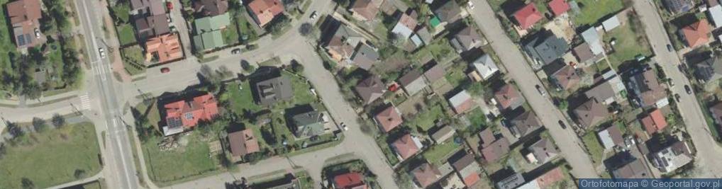 Zdjęcie satelitarne Ułanów Grochowskich ul.
