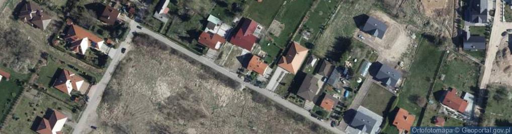 Zdjęcie satelitarne Ułanów Nadwiślańskich ul.