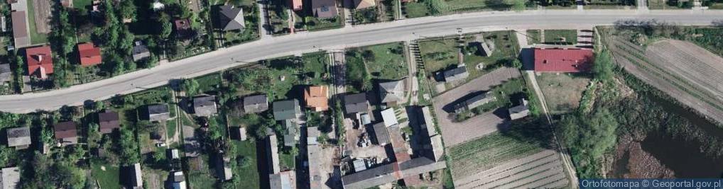 Zdjęcie satelitarne Ułęż ul.