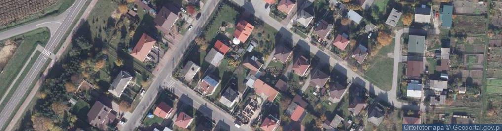 Zdjęcie satelitarne Ulany ul.