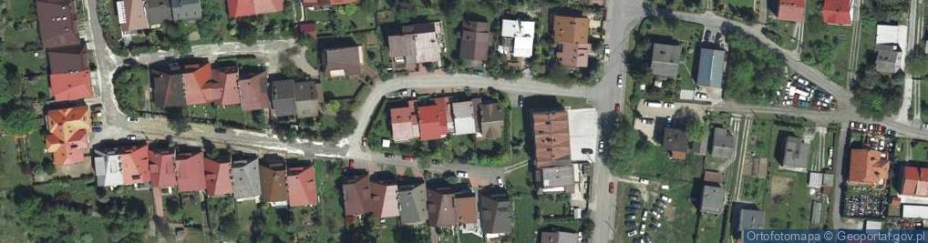 Zdjęcie satelitarne Umińskiej Eugenii ul.