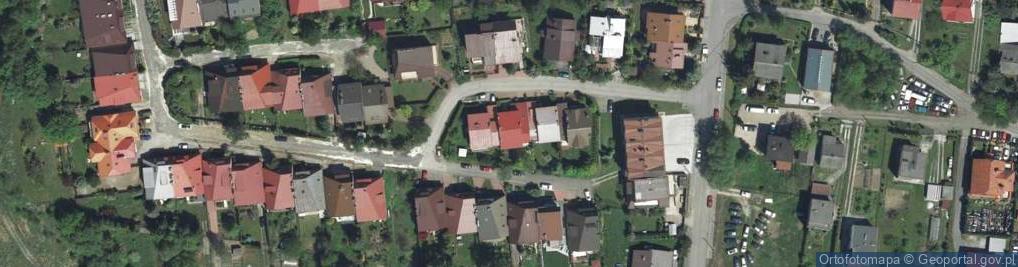 Zdjęcie satelitarne Umińskiej Eugenii ul.