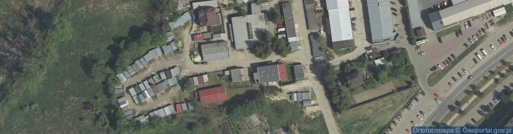 Zdjęcie satelitarne Unii Lubelskiej ul.
