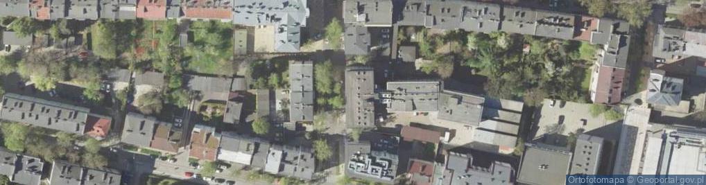 Zdjęcie satelitarne Uniwersytecka ul.