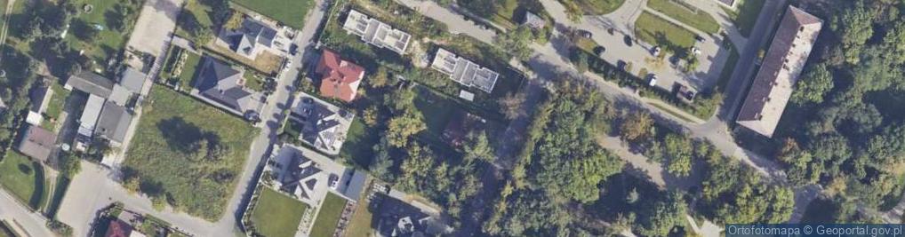 Zdjęcie satelitarne Uniwersytecka ul.