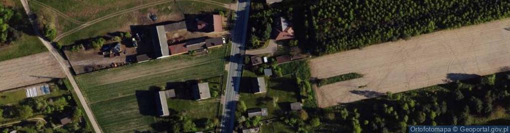Zdjęcie satelitarne Uniejowska ul.