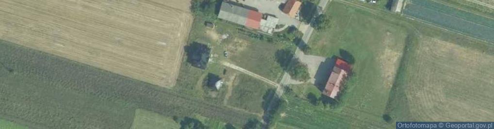 Zdjęcie satelitarne Uniejów-Kolonia ul.